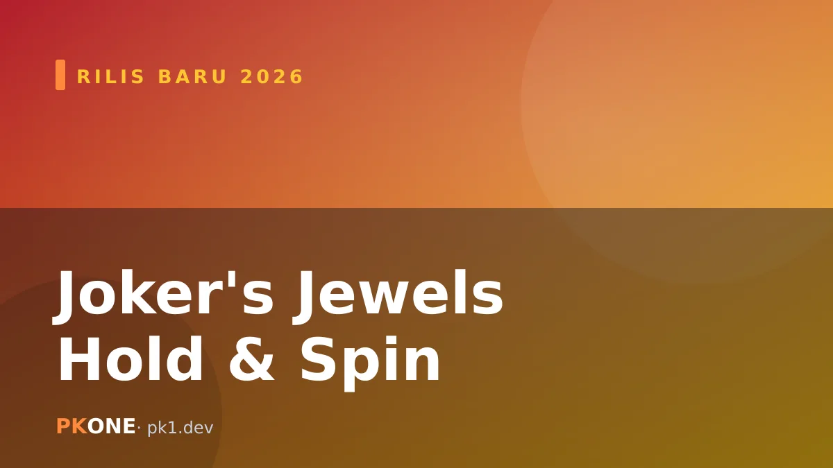Joker's Jewels Hold & Spin Hadir 2026
